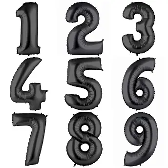 Grabo цифра черная